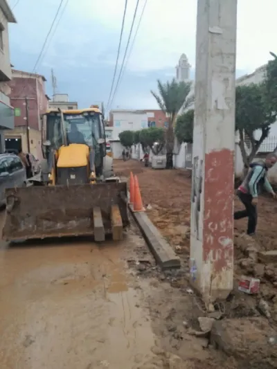 Aménagement des trottoirs à Bordj El Kiffan – Zone Ben Zerga | SARL STRAPHYB